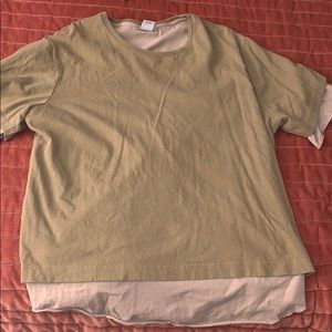 Layered urban outfitters t shirt